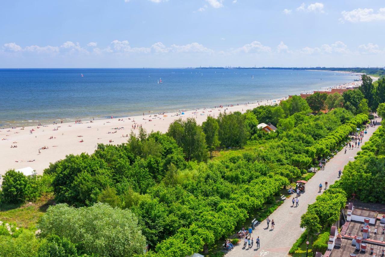 Golden Bay by Nadmorski Dwór Apartments Gdansk Exterior foto