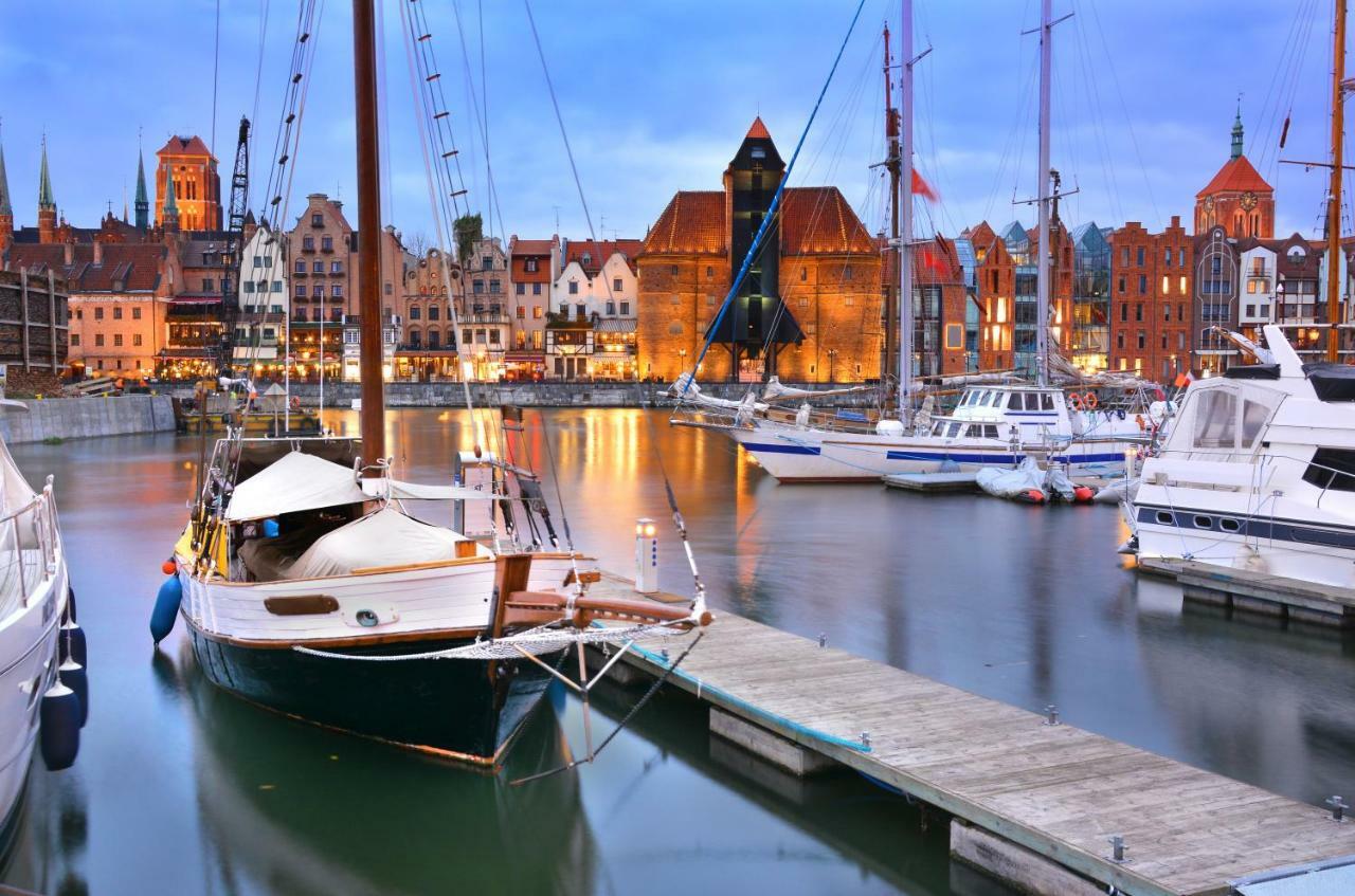 Golden Bay by Nadmorski Dwór Apartments Gdansk Exterior foto