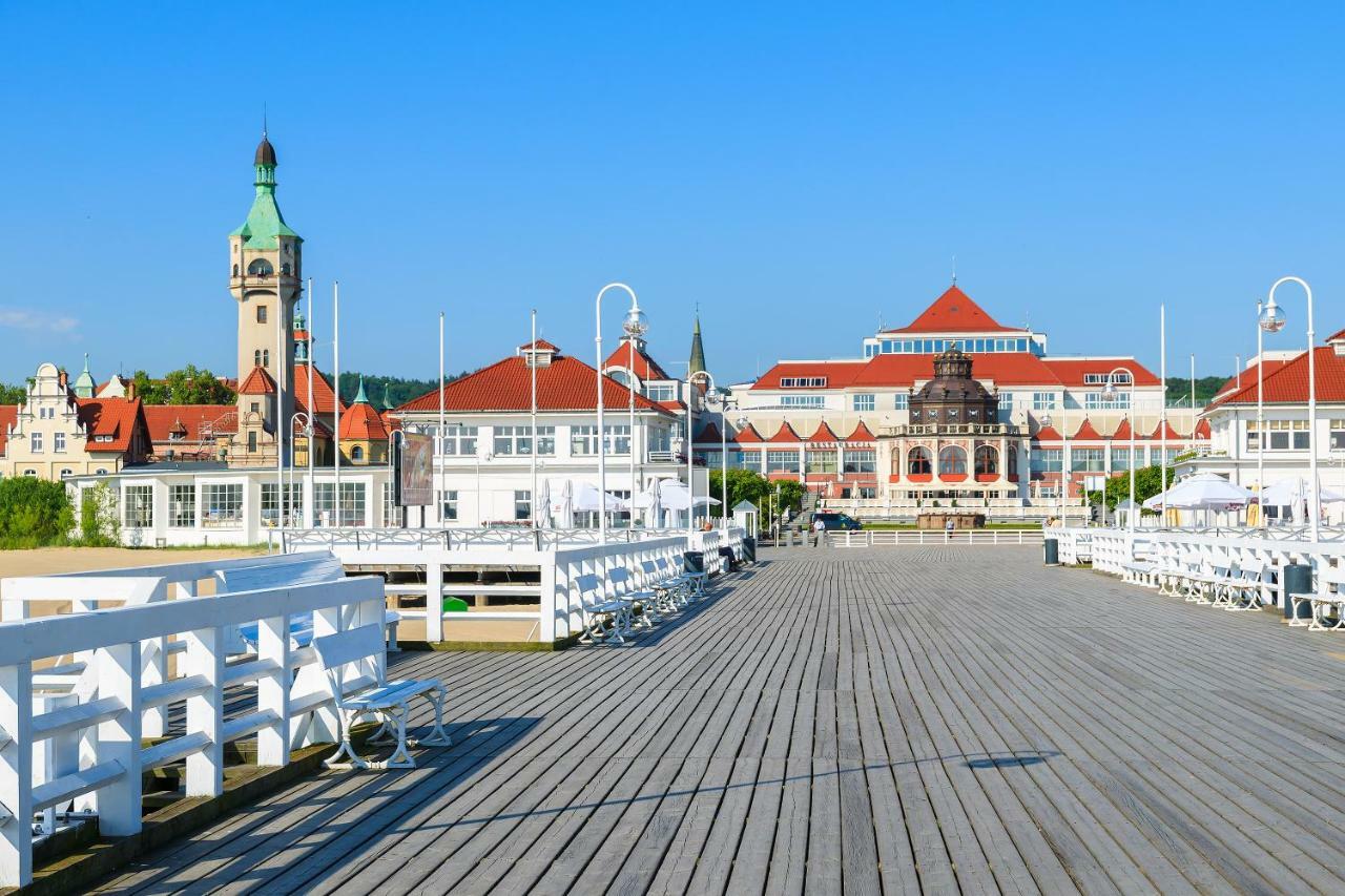 Golden Bay by Nadmorski Dwór Apartments Gdansk Exterior foto
